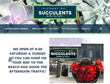 Tablet Screenshot of highway92succulents.com